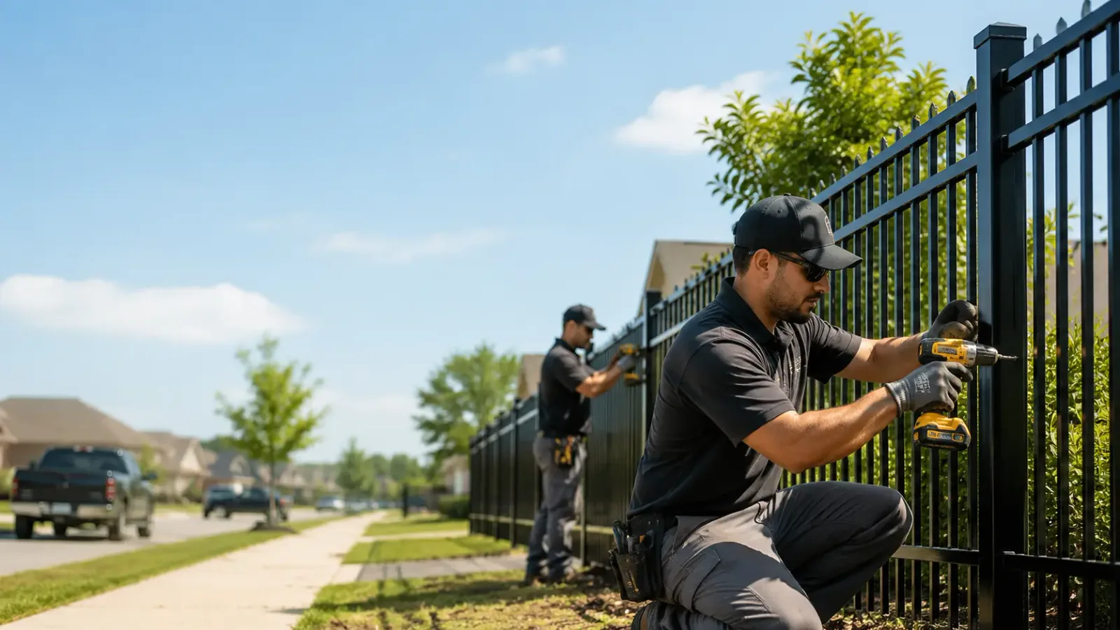 Metal Fence Installation in Fair Haven, MI